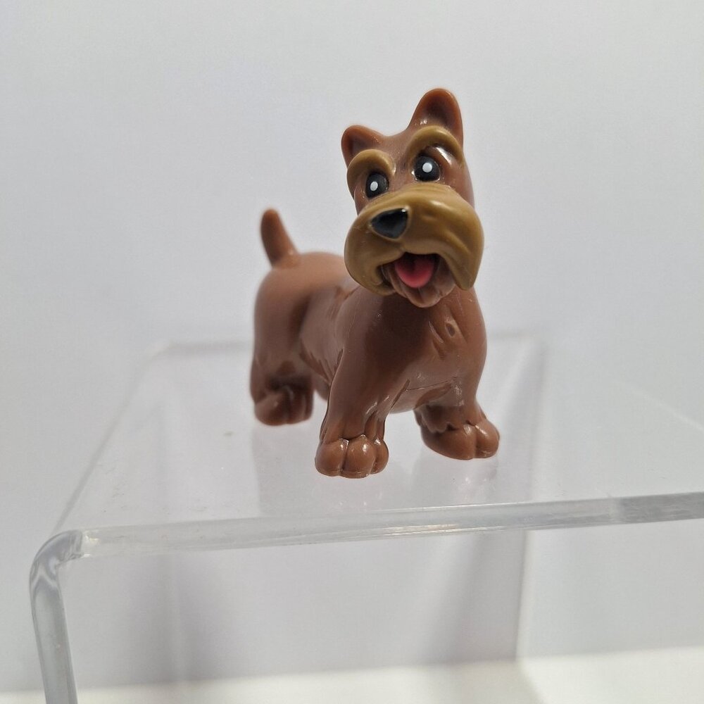 Little Tikes Brown Dog 2" Terrier Puppy Vintage Scottie Tan - Picture 2 of 14